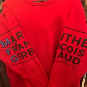 Marithé Francois Girbaud sweatshirt purchased at boutique in France.